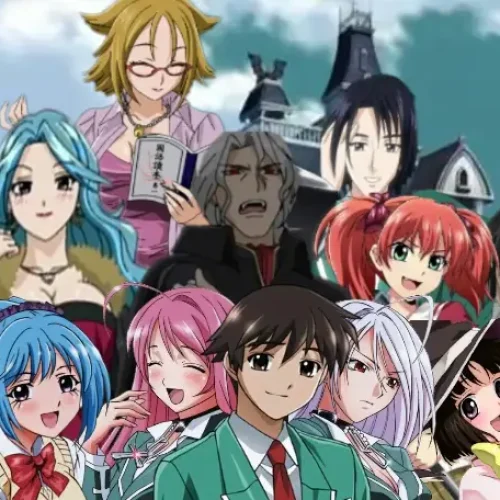 Rosario + Vampire: High School Romance with Twist